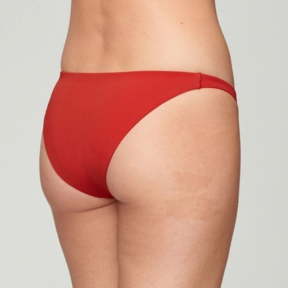 NWT CUUP Swim The Bikini Bottom Sz 1/ XS Lava - Picture 4 of 7